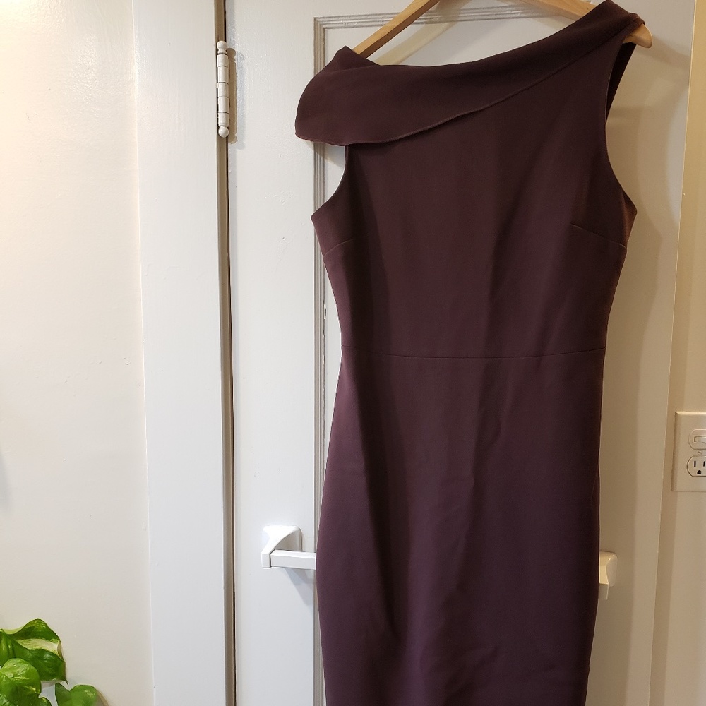 Rachel Roy eggplant dress